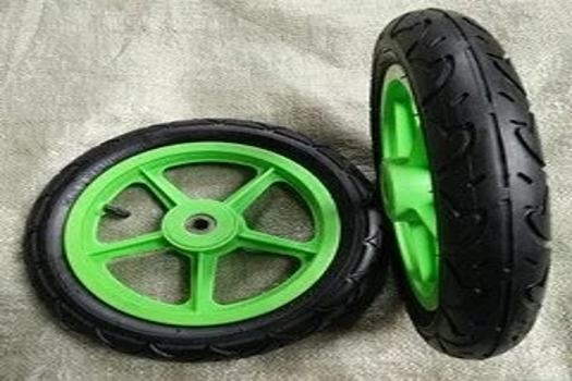 12寸寵物車專用塑料充氣輪，輪椅輪子與手推車輪胎升級(jí)選擇