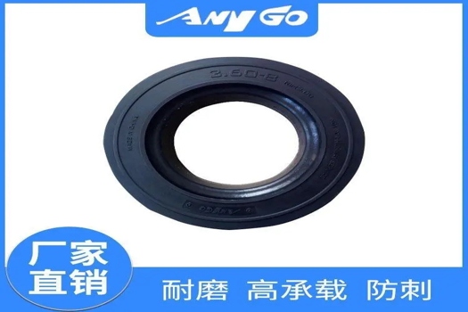 ANYGO叉車實心輪胎XZ05：耐用橡膠材質，5.00-16/3.0規格定制