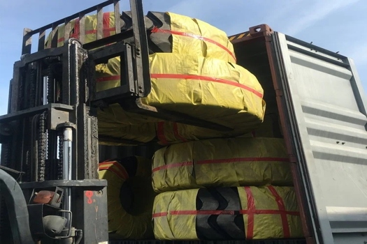 強力耐用，專為重工打造 - 26.5-25TNANT柳工徐工臨工裝載機實心輪胎