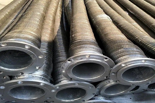 啟航大口徑法蘭鋼絲膠管，專業輸水輸泥排沙解決方案