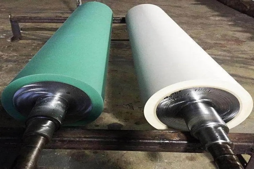 銀星工業印刷橡膠輥，耐磨耐高溫包膠輥滾筒托輥