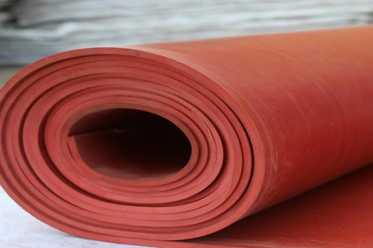 硅膠發泡膠板耐高溫橡膠板，耐油黑色絕緣板，工業減震膠墊