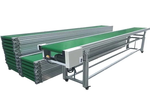 寧波松駿注塑車間傳送帶，專業輸送機設備，流水線直供