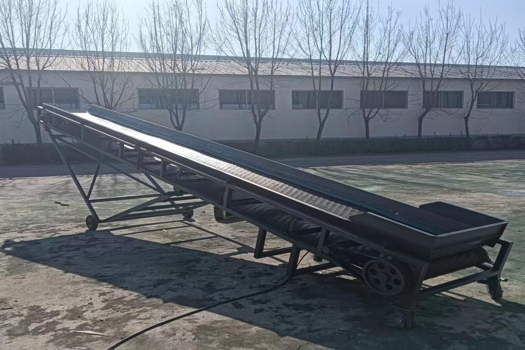 高效便捷，12米電動升降糧食裝車輸送帶