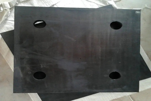 永瑞建筑用隔震網(wǎng)架支座，方形減震橡膠支座，打孔型橡膠塊