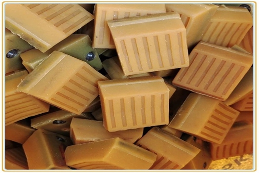 嘉華PJ-01管材板材牽引機橡膠塊，牛筋橡膠制品