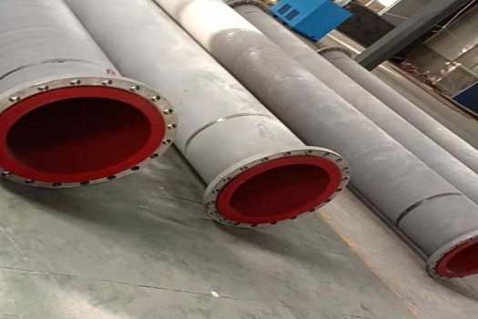 異氰酸酯礦用鋼襯聚氨酯脫硫襯膠管，專業(yè)廠家機械鏈接按圖定制